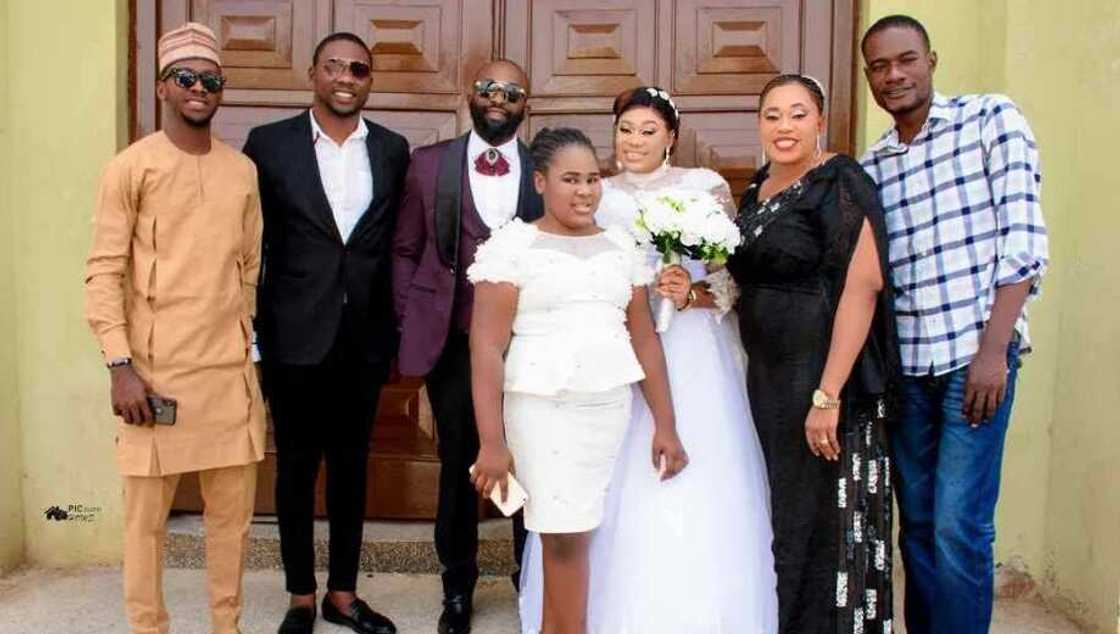 Actress Maryam Charles marries her Belgium based boyfriend in style Actress Maryam Charles marries her Belgium based boyfriend in style