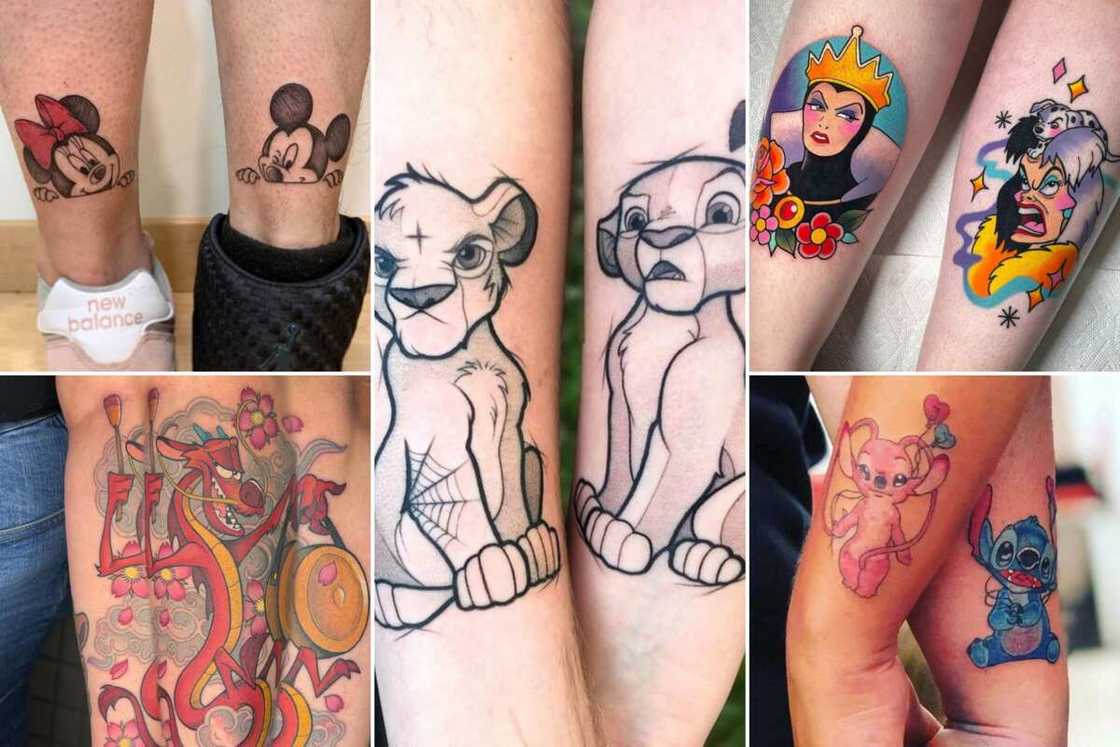 best friend disney tattoos