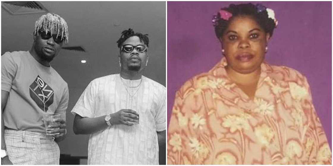 Singer Olamide's brother Singer Olamide's brother