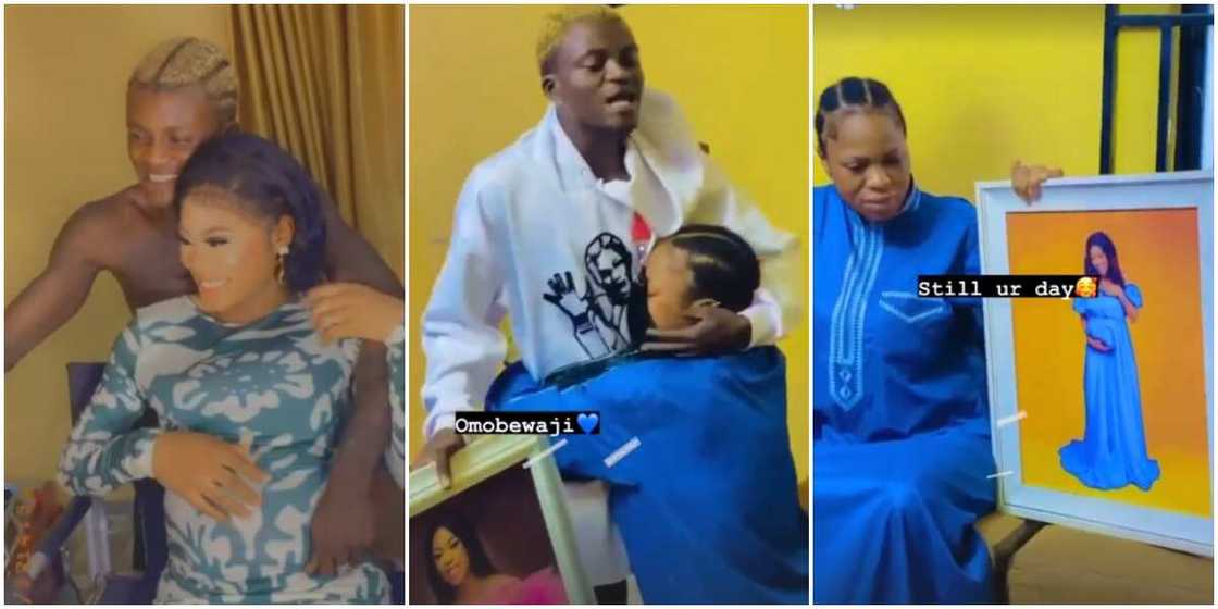 Portable surprises wife on birthday Portable surprises wife on birthday