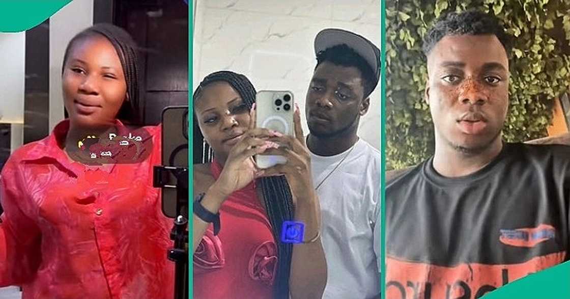 Lady displays CCTV footage she received from boss.