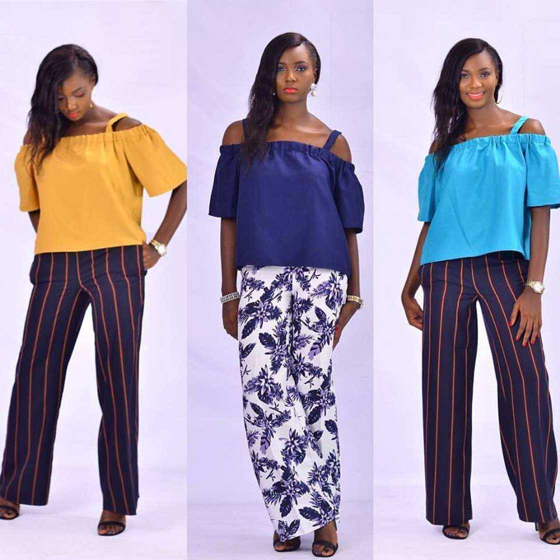 Fabric palazzo pants Fabric palazzo pants