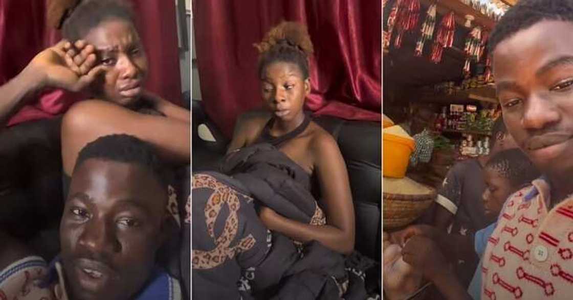 Nigerian man cares for girlfriend, menstrual cramps Nigerian man cares for girlfriend, menstrual cramps