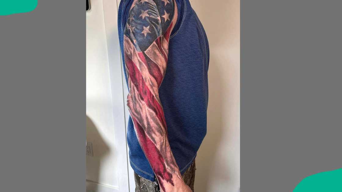 Flag tattoo Flag tattoo