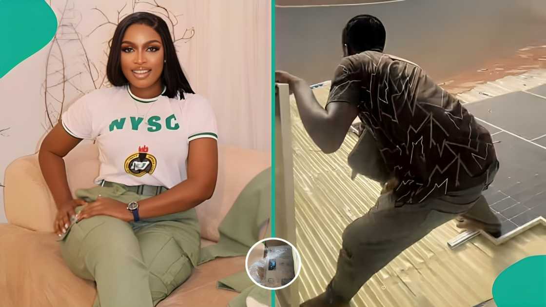 Nigerian corps member installs inverter and solar panels with NYSC savings