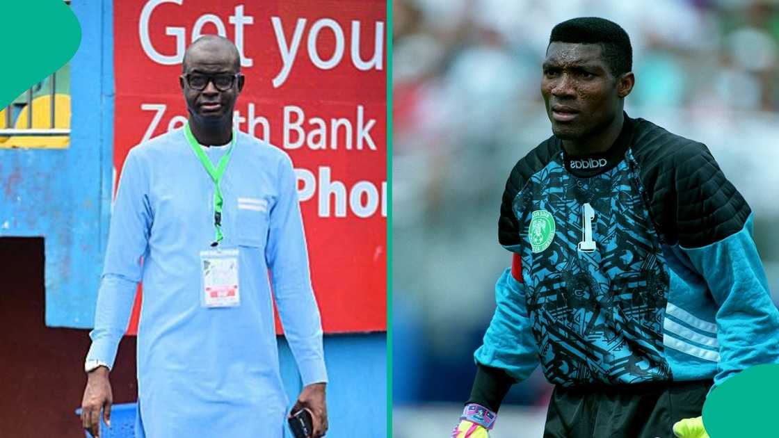 Super Eagles, Peter Rufai, Godwin Enakhena, Lagos State, Nigeria. Super Eagles, Peter Rufai, Godwin Enakhena, Lagos State, Nigeria.