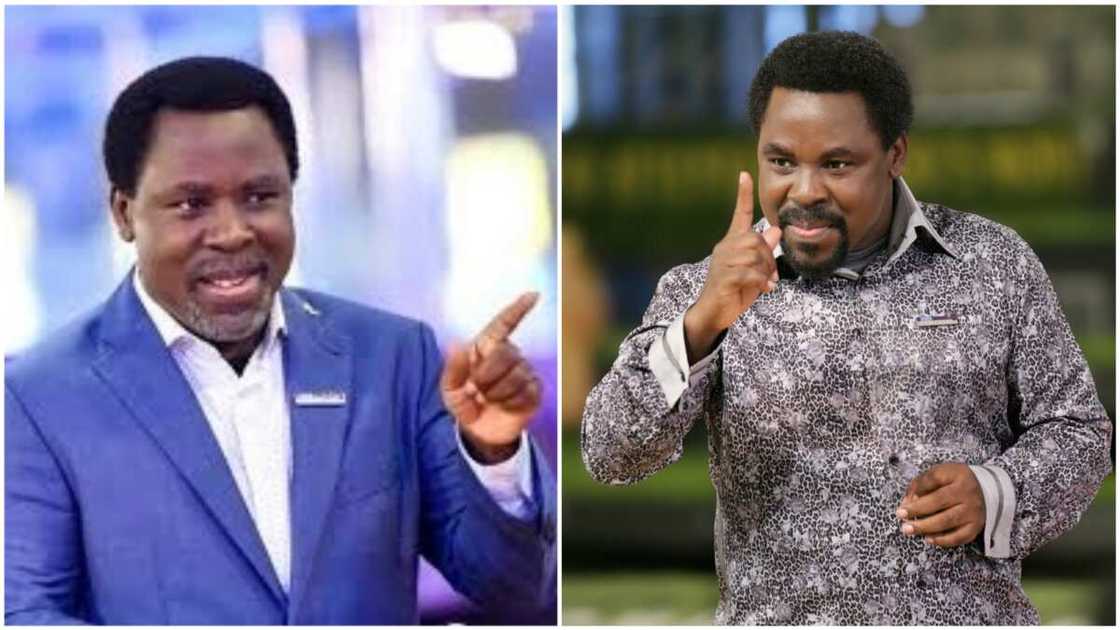 The man of God told his members to keep watching the church's station, Emmanuel TV. Photo sources: The Nation/Guardian The man of God told his members to keep watching the church's station, Emmanuel TV. Photo sources: The Nation/Guardian