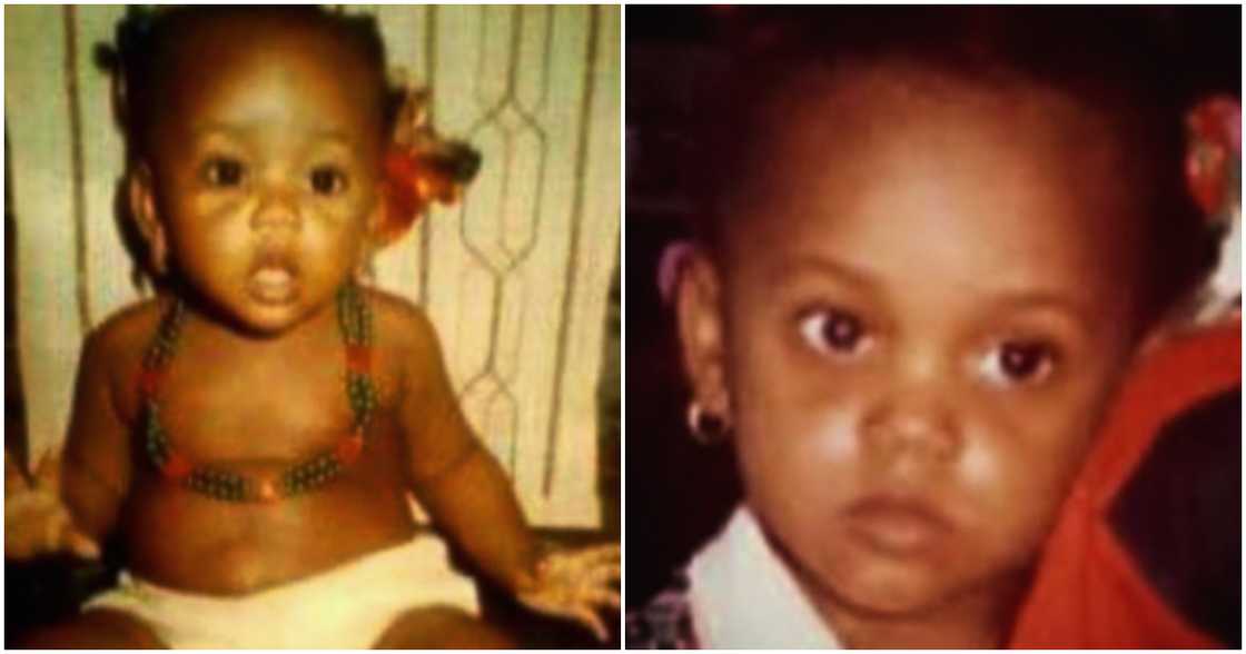 Davido's wife Chioma Adeleke's baby pictures Davido's wife Chioma Adeleke's baby pictures