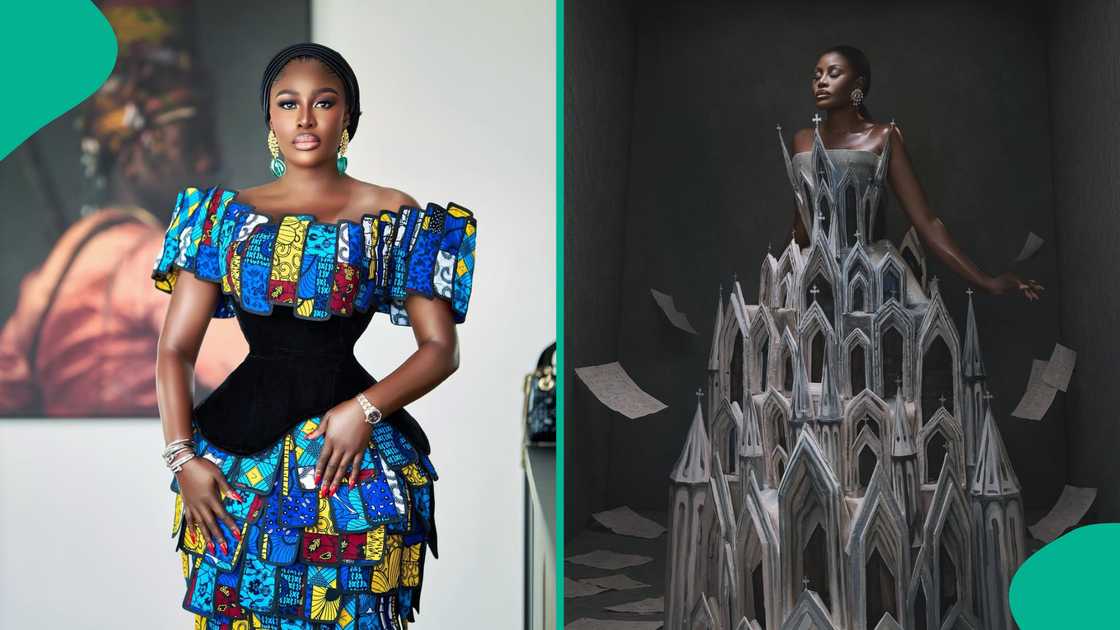 Nana Akua Addo dazzles in cathedral outfit at the AMVCA Nana Akua Addo dazzles in cathedral outfit at the AMVCA