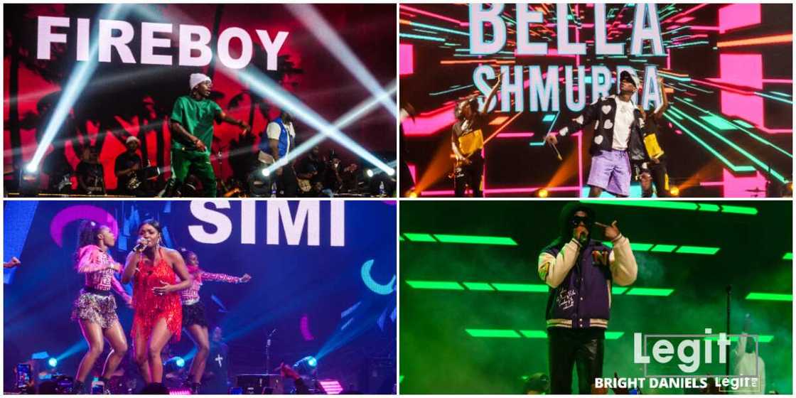 Cool moments from Wizkid’s concert Cool moments from Wizkid’s concert