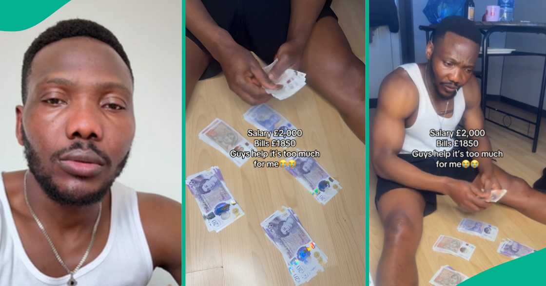 Nigerian man living in UK shows how much he earns and how he spends N3.9 million on expenses Nigerian man living in UK shows how much he earns and how he spends N3.9 million on expenses