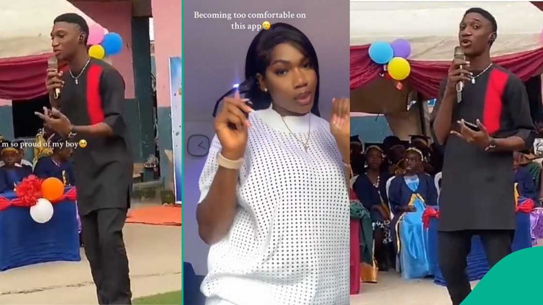 Touching moment as Nigerian teen delivers head boy speech TikTok video goes viral