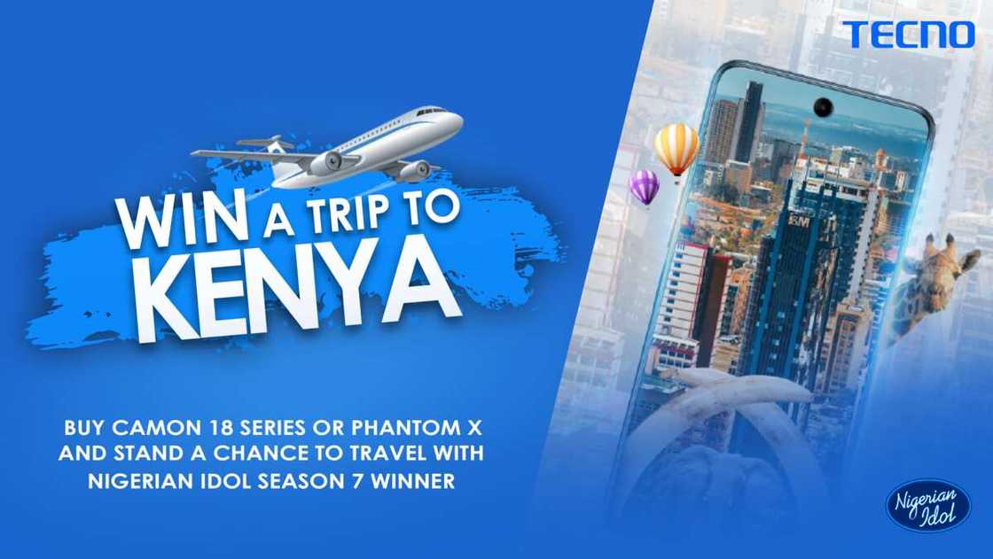 TECNO x Nigerian Idol: Enter for a Chance to Win an All-Expense Paid Trip to Kenya with TECNO TECNO x Nigerian Idol: Enter for a Chance to Win an All-Expense Paid Trip to Kenya with TECNO