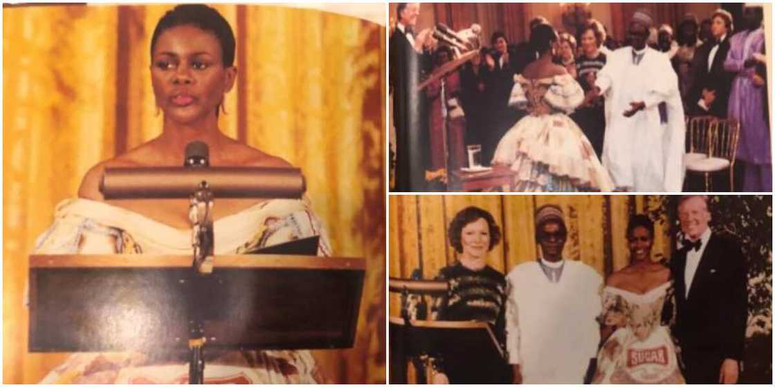 Throwback photos of late Cicely Tyson with former Nigerian president Shehu Shagari Throwback photos of late Cicely Tyson with former Nigerian president Shehu Shagari