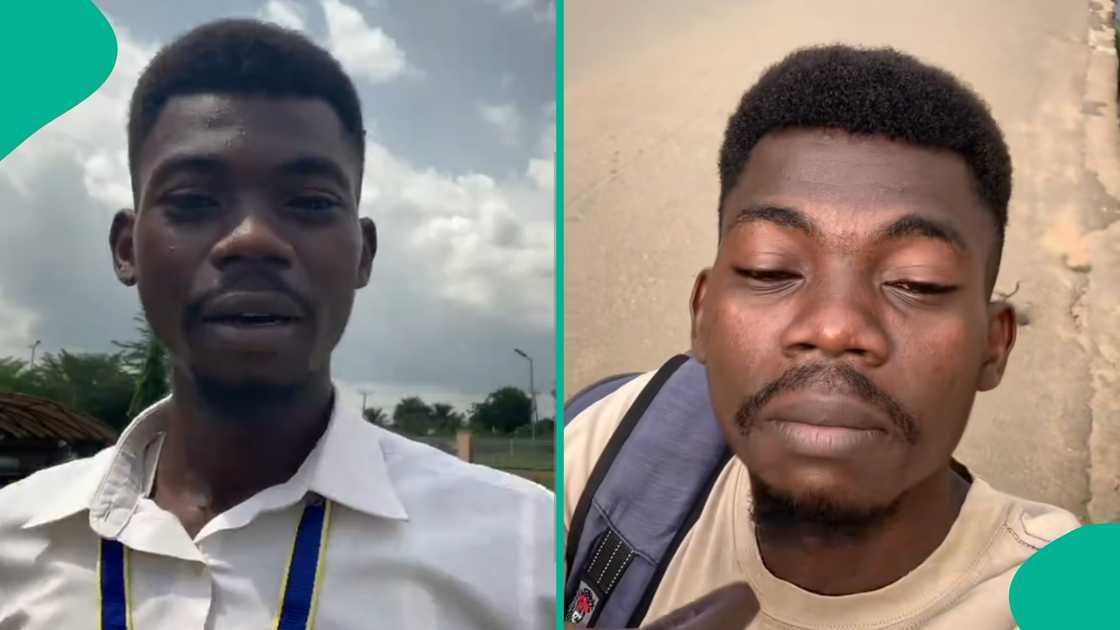 Viral video shows UI student expressing joy after 100 level. Viral video shows UI student expressing joy after 100 level.