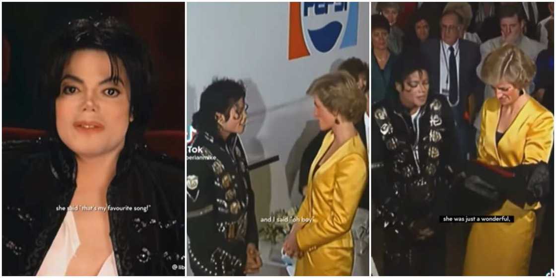 Michael Jackson spotted with Princess Diana Michael Jackson spotted with Princess Diana