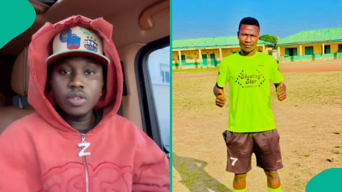 Zlatan Ibile gifts struggling footballer N1m. Zlatan Ibile gifts struggling footballer N1m.