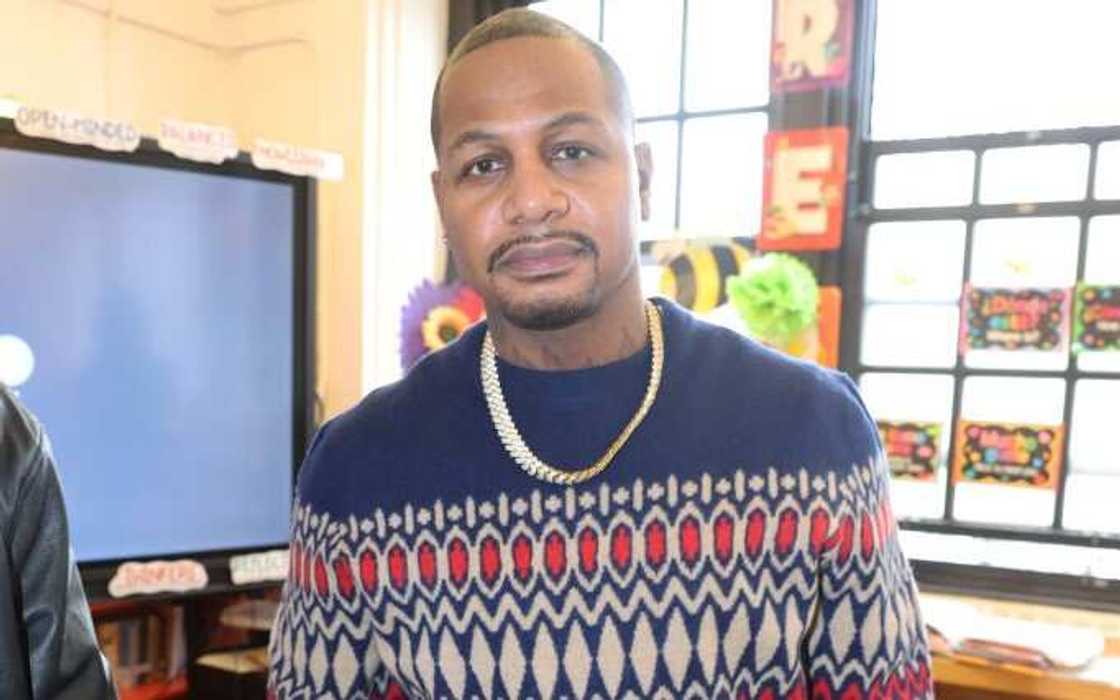 AZ attends the coat giveaway for temporary housing AZ attends the coat giveaway for temporary housing