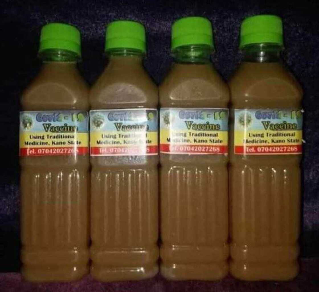 Gwamnatin tarayya ta yi gargadi a kan maganin COVID-9 da ake siyarwa a Kano (hoto) Gwamnatin tarayya ta yi gargadi a kan maganin COVID-9 da ake siyarwa a Kano (hoto)