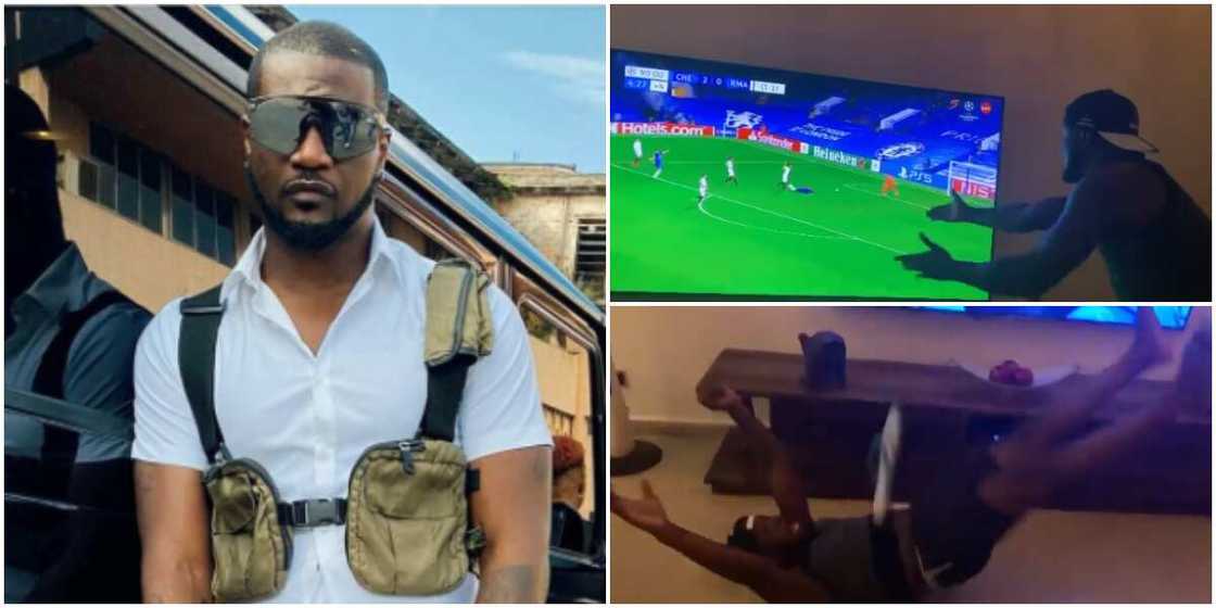 I smell more money: Peter Okoyo brags as he becomes N38m richer after Chelsea's win against Madrid I smell more money: Peter Okoyo brags as he becomes N38m richer after Chelsea's win against Madrid