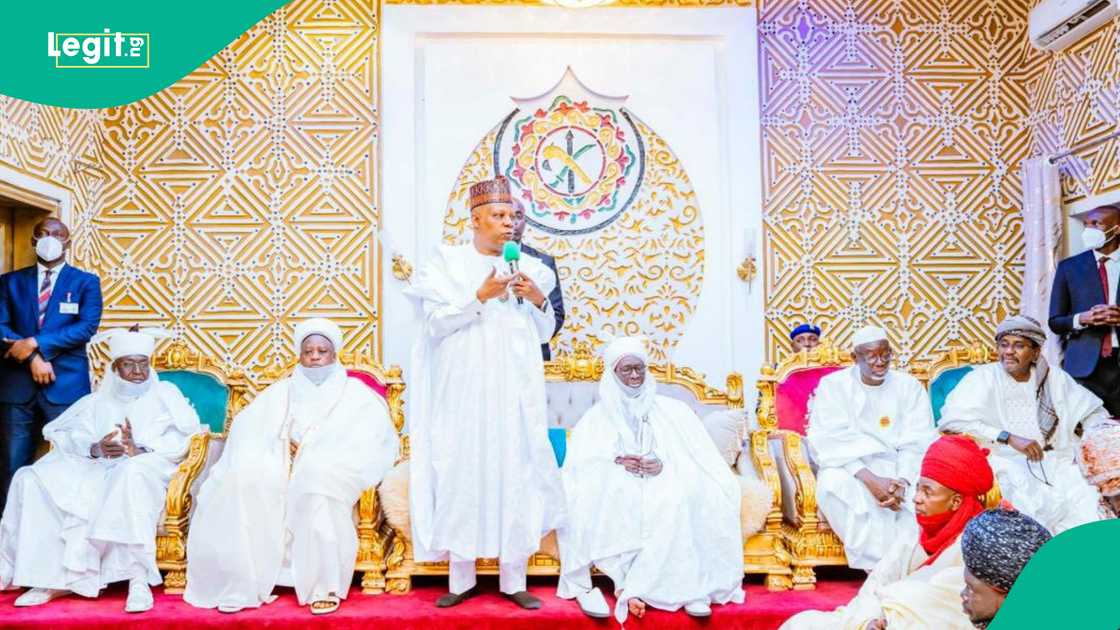 Shettima a fadar Sarkin Gumel