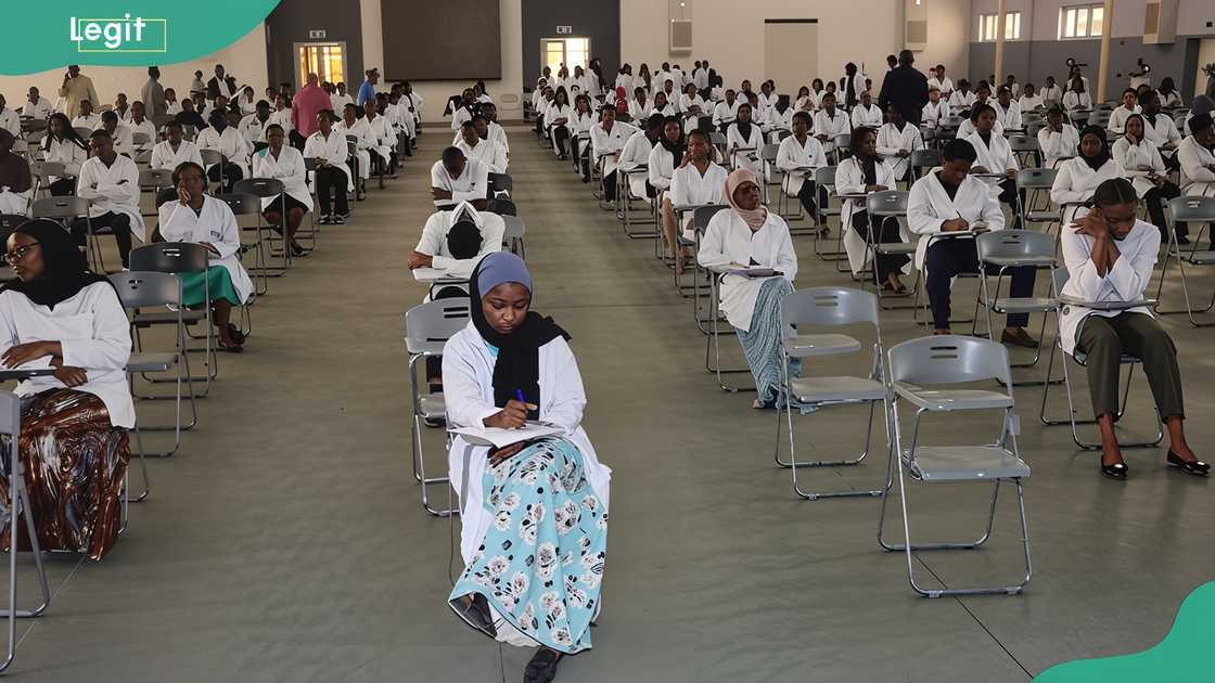 Baze University Medicine students sitting for their exams Baze University Medicine students sitting for their exams