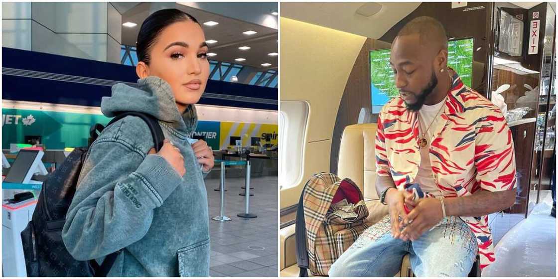 Singer Enisa excited as she flies to Atlanta for music video shoot with Davido Singer Enisa excited as she flies to Atlanta for music video shoot with Davido