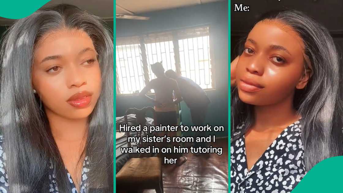 Lady shares her experience with painter she hired. Painter teaches client's sister mathematics. Lady shares her experience with painter she hired. Painter teaches client's sister mathematics.