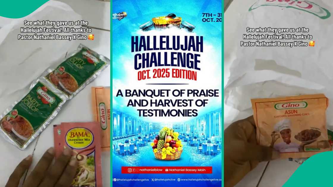 Woman rejoices, displays gift items she received at Hallelujah Festival, video goes viral Woman rejoices, displays gift items she received at Hallelujah Festival, video goes viral