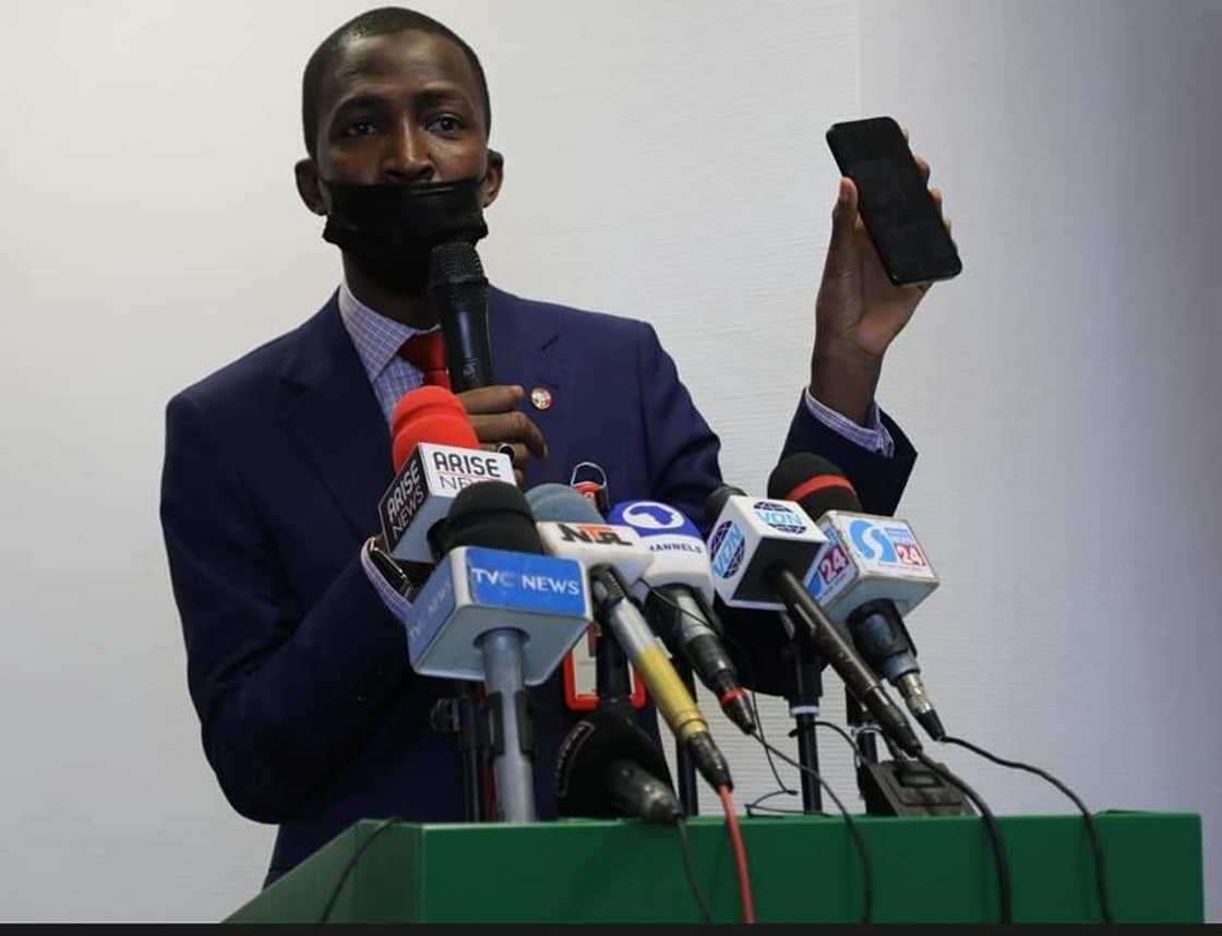 EFCC's chairman, Abdulrasheed Bawa EFCC's chairman, Abdulrasheed Bawa