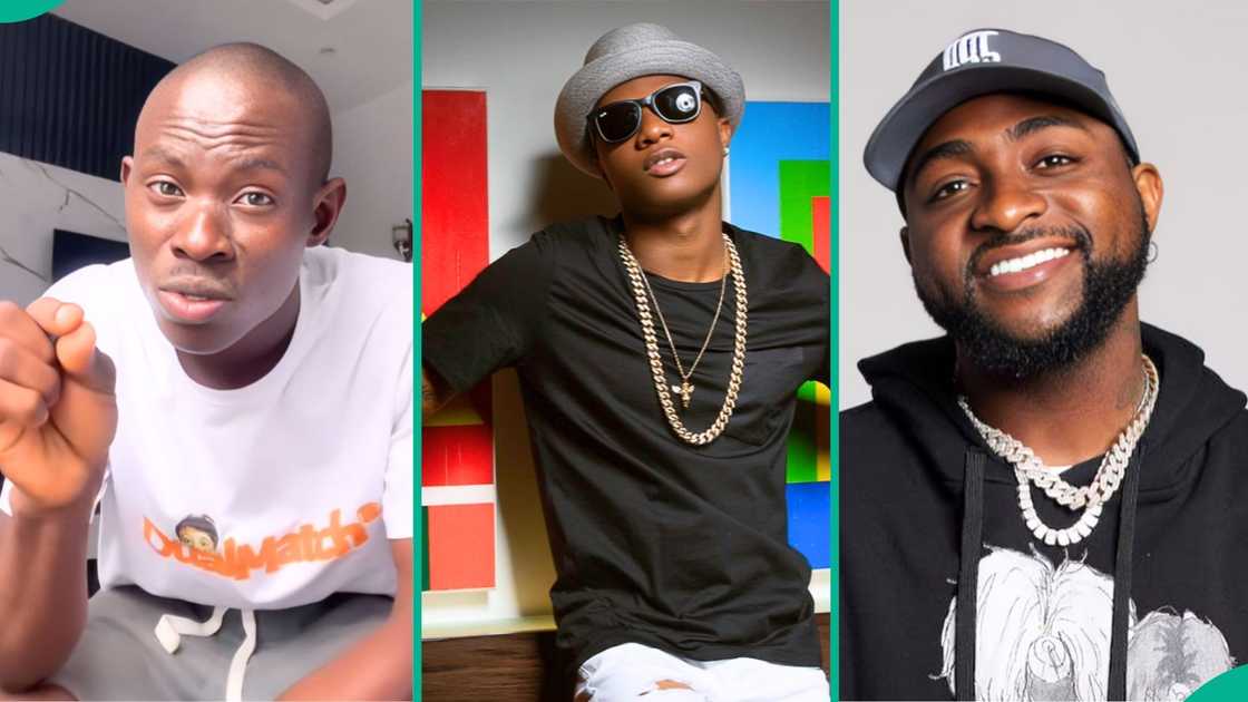 GehGeh slams Wizkid, praises Davido