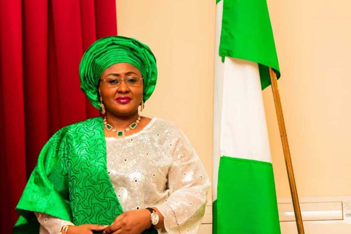 Aisha Buhari finally returns to Nigeria after six months in Dubai Aisha Buhari finally returns to Nigeria after six months in Dubai