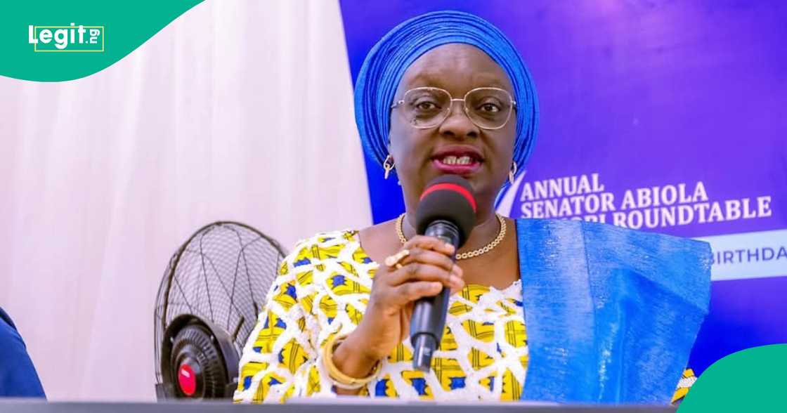 Mataimakiyar gwamnan Ogun, Noimot Salako-Oyedele. Mataimakiyar gwamnan Ogun, Noimot Salako-Oyedele.