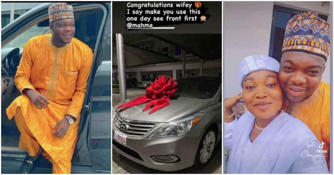 Cute Abiola and his wife Cute Abiola and his wife