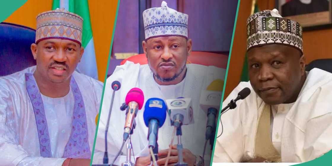 Ahmad Aliyu, Dikko Radda da Inuwa Yahaya. Ahmad Aliyu, Dikko Radda da Inuwa Yahaya.