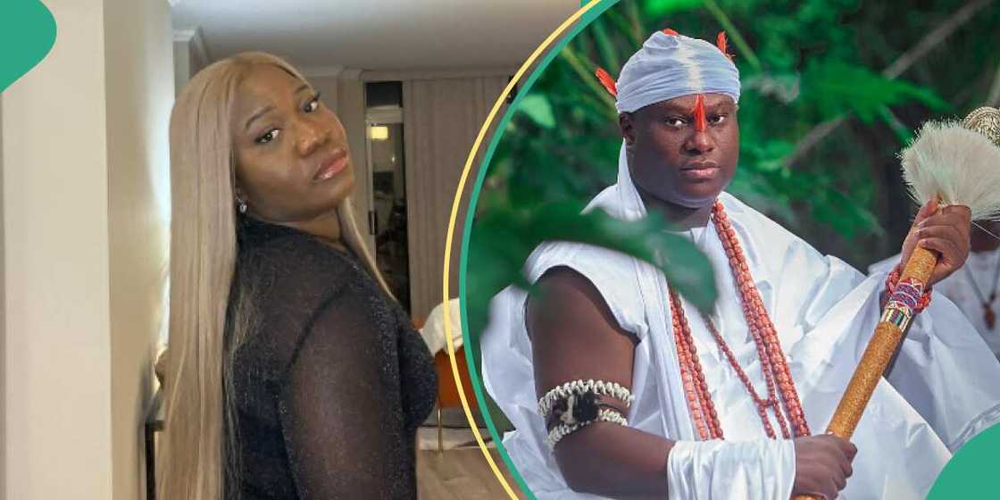 Ooni of Ife's daughter criticised for sharing swimsuit photos on social media. Ooni of Ife's daughter criticised for sharing swimsuit photos on social media.