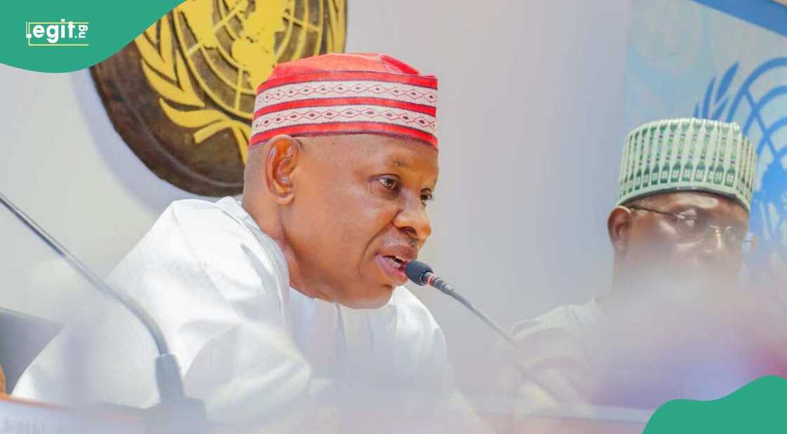 Gwamna Abba Kabir Yusuf. Gwamna Abba Kabir Yusuf.