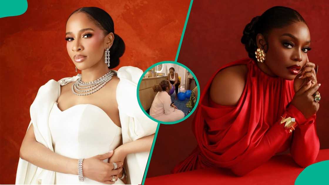 Bisola Aiyeola Adesua Ewatomi on 40th Birthday Powerful Prayer Session