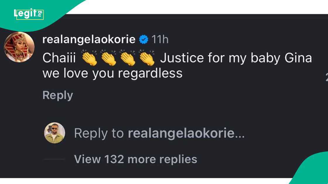Angela Okorie shows love to Regina Daniels despite past differences