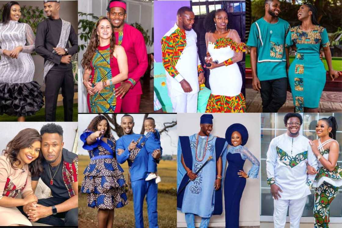 Latest Ankara styles for husband and wife