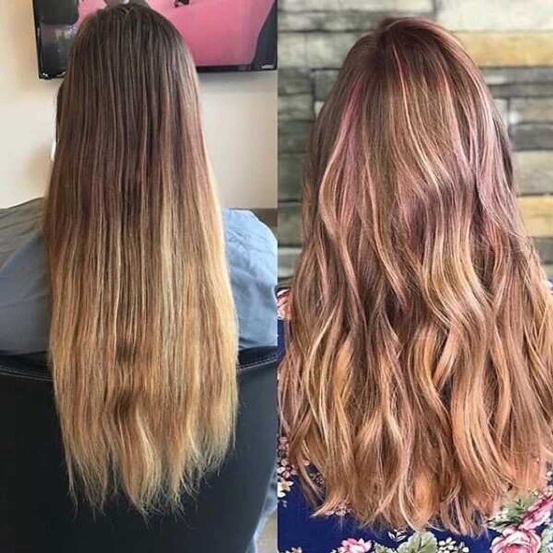 Strawberry blonde hair ombre Strawberry blonde hair ombre