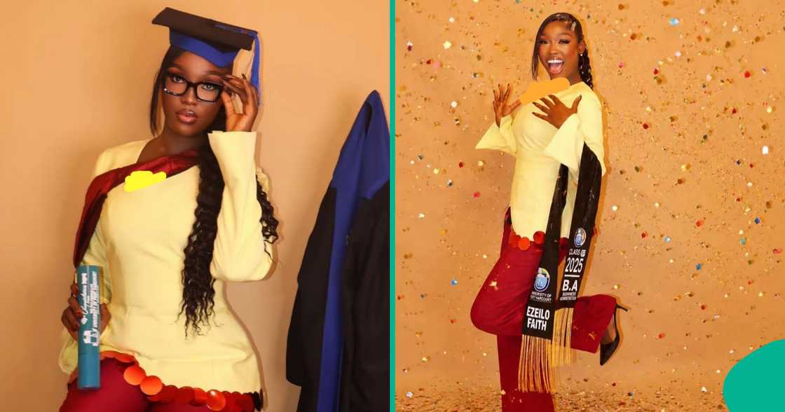 Third-class graduate with 1.8 CGPA shares update in video.
