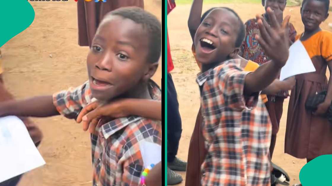 Boy goes viral after celebrating his result. Boy goes viral after celebrating his result.