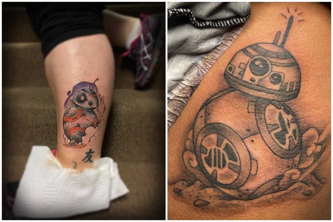 BB-8 tattoo