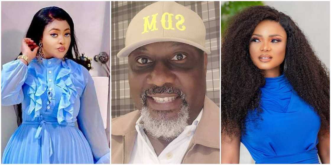 Actress Omoborty, Dino Melaye, and Iyabo Ojo