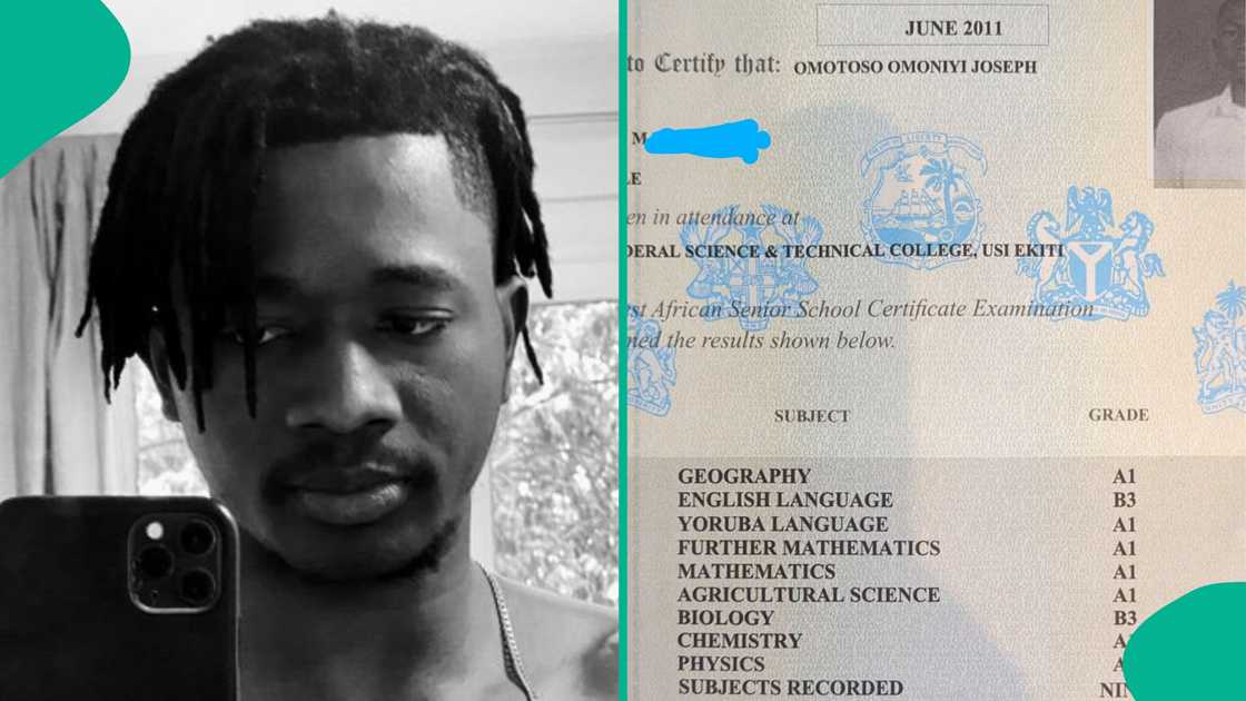 Man motivates his niece to do well in WAEC. Man motivates his niece to do well in WAEC.
