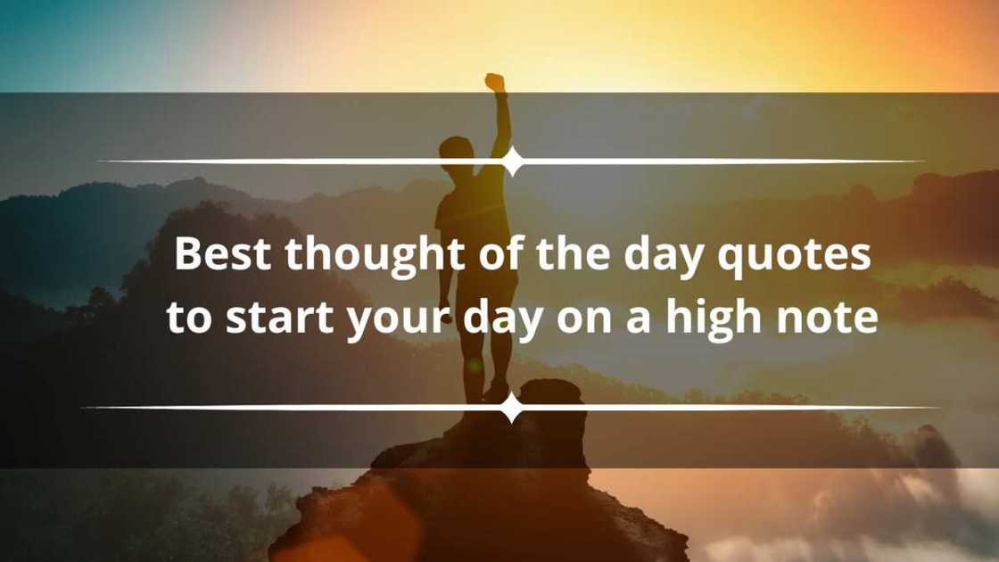 Thought of the day quotes