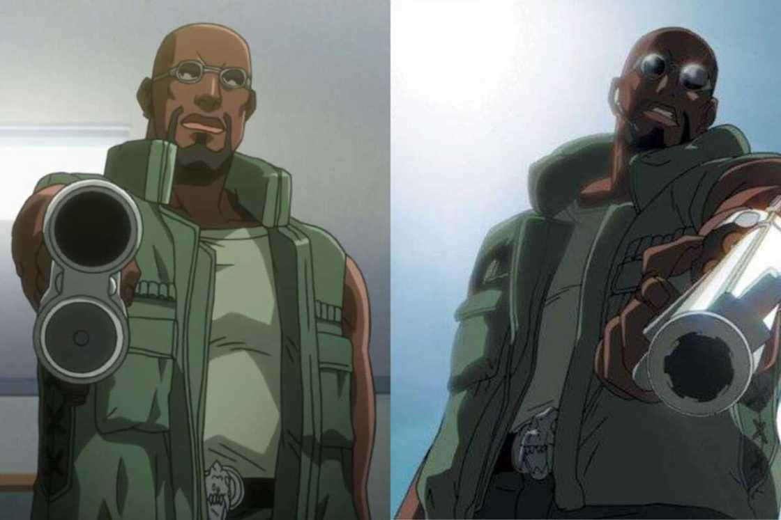 black anime characters