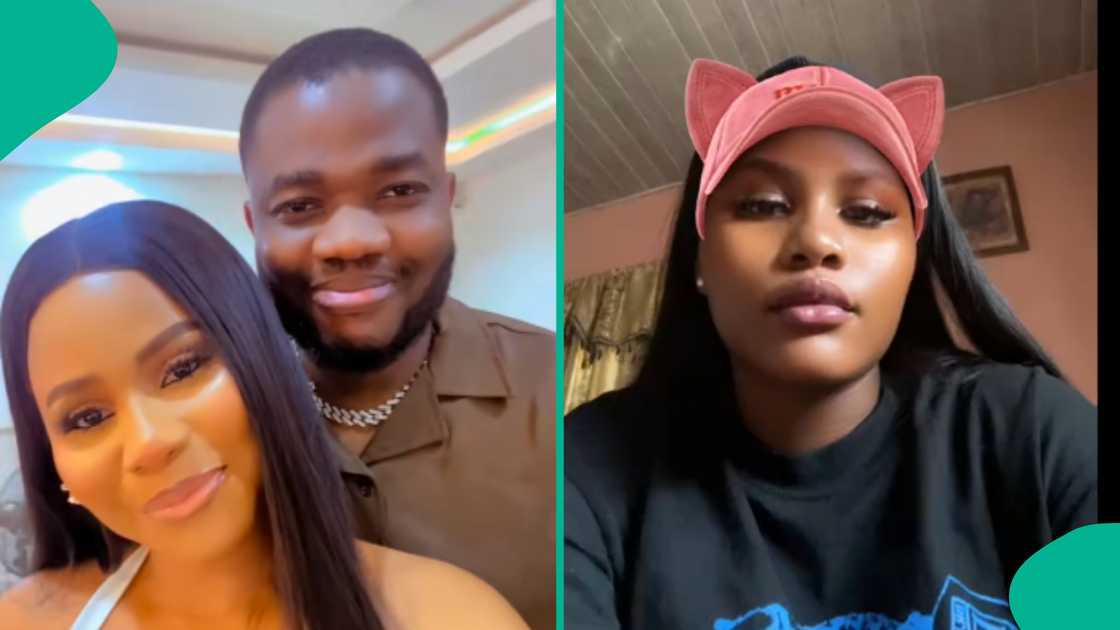 Lady marries man she met on Facebook.