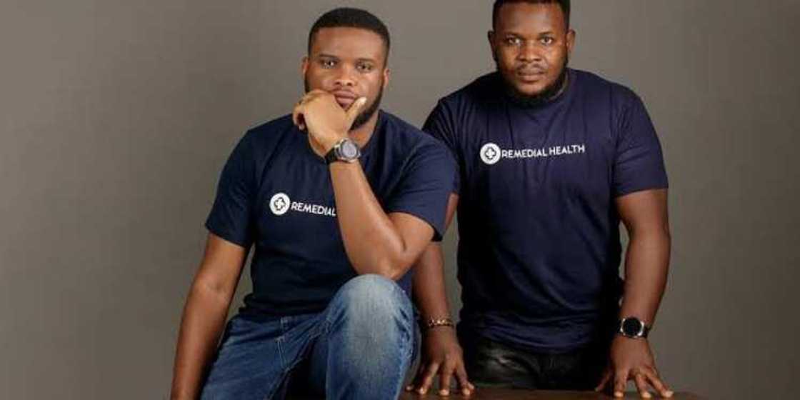 Remedial Health founders, Samuel Founders, Samuel Okwuada and Victor Benjamin Remedial Health founders, Samuel Founders, Samuel Okwuada and Victor Benjamin